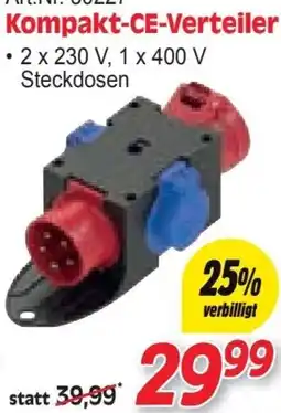 Zgonc Kompakt-CE-Verteiler Adapter-Kabe Angebot