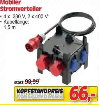 Zgonc Mobiler Stromverteiler Angebot