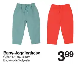 Zeeman Baby-Jogginghose Angebot
