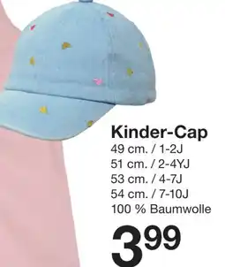 Zeeman Kinder-Cap Angebot