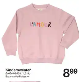 Zeeman Kindersweater Angebot
