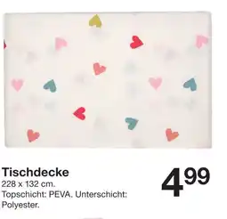 Zeeman Tischdecke Angebot
