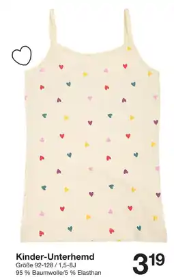 Zeeman Kinder-Unterhemd Angebot