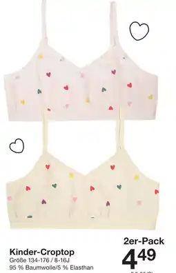 Zeeman Kinder-Croptop Angebot