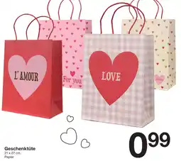 Zeeman Geschenktüte Angebot