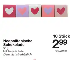Zeeman Neapolitanische Schokolade Angebot