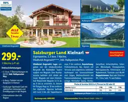 Lidl Reisen Salzburger Land Kleinarl Angebot