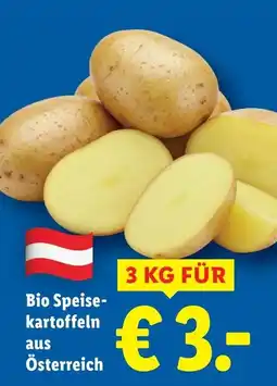 Lidl Bio speise- kartoffeln aus österreich Angebot