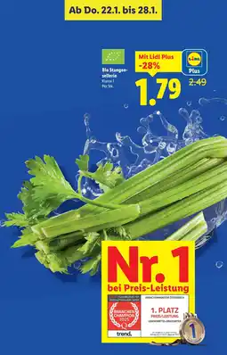 Lidl Bio Stangen- sellerie Angebot