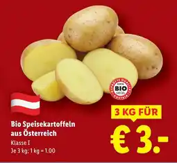 Lidl Bio Speisekartoffeln aus Österreich Angebot