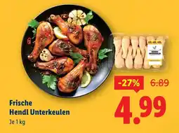 Lidl Frische hendl unterkeulen Angebot