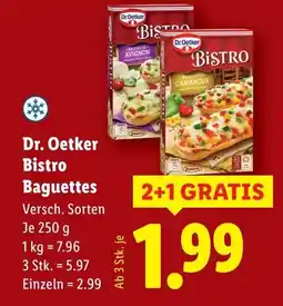 Lidl Dr oetker bistro baguazte Angebot