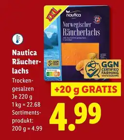 Lidl Nautica Räucher- lachs Angebot