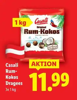 Lidl Casali Rum- Kokos Dragees Angebot