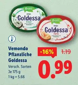 Lidl Vemondo Pflanzliche Goldessa Angebot