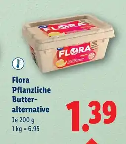 Lidl Flora Pflanzliche Butter- alternative Angebot