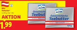 Lidl Nöm Teebutter Angebot