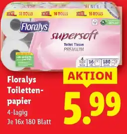 Lidl Floralys Toilettenpapier Angebot