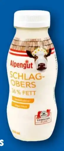 Lidl Alpengut Schlagobers Angebot