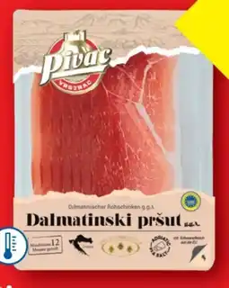 Lidl pivac Dalmatinischer Schinken Angebot