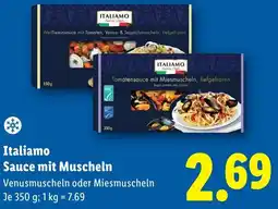 Lidl Italiamo Sauce mit Muscheln Angebot