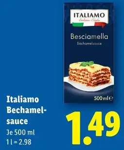 Lidl Italiamo Bechamelsauce Angebot
