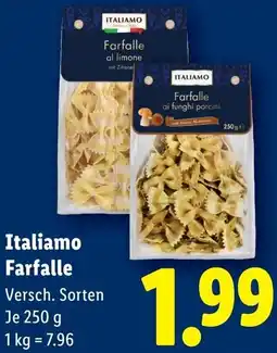 Lidl Italiamo Farfalle Angebot