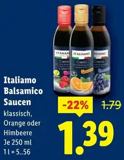 Lidl Italiamo Balsamico Saucen Angebot