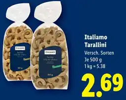 Lidl Italiamo Tarallini Angebot