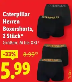 Lidl Caterpillar Herren Boxershorts Angebot
