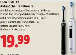 Lidl Cien beauty Akku-Schallzahnbürste Angebot