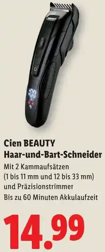 Lidl Cien BEAUTY Haar-und-Bart-Schneider Angebot