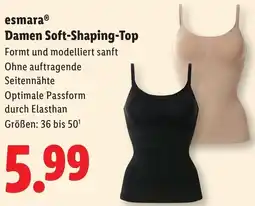 Lidl esmara Damen Soft-Shaping-Top Angebot