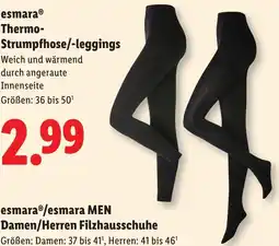 Lidl esmara Thermo Strumpfhose-leggings Angebot
