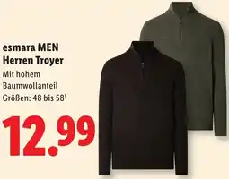 Lidl esmara MEN Herren Troyer Angebot