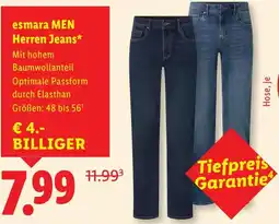 Lidl esmara MEN Herren Jeans Angebot