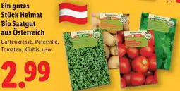 Lidl Ein gutes Stück Heimat Bio Saatgut aus Österreich Angebot