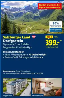 Lidl Salzburger Land Dorfgastein Angebot