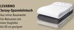 Lidl LIVARNO Jersey-Spannleintuch Angebot