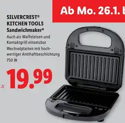 Lidl Silvercrest kitchen tools sandwichmaker Angebot