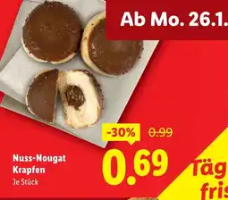 Lidl Nuss Nougat Krapfen Angebot