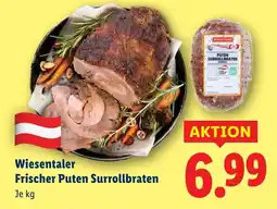 Lidl Wiesentaler frischer puten surrollbraten Angebot