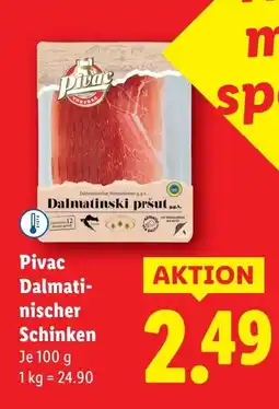 Lidl Pivac dalmati- nischer schinken Angebot