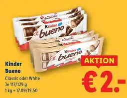Lidl Kinder bueno Angebot