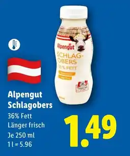 Lidl Alpengut Schlagober s Angebot