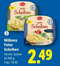 Lidl Milbona cremig-fein Angebot