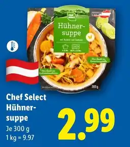 Lidl Chef select hühner- suppe Angebot