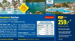 Lidl Reisen Kroatien istrien Angebot
