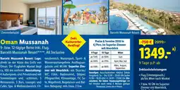 Lidl Reisen Oman Mussanah Angebot