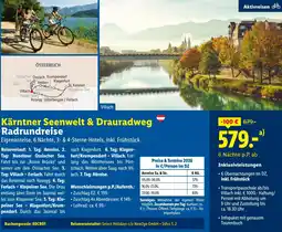 Lidl Reisen Kärntner Seenwelt & Drauradweg Angebot